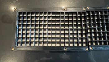 Корпус светодиодной панели 32x8 с термовставкой M3 3