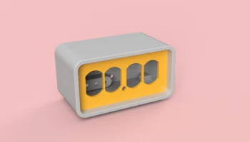 чехол для "AlexGyvers" "Nixie clock" 3