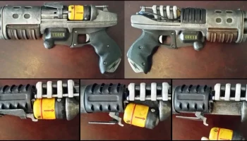 Плазменный пистолет Fallout Glock 86 от 3нихей сделан дл... Плазменный пистолет Fallout Glock 86 от 3нихей сделан дл...