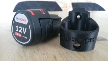 Настенное крепление для аккумулятора Bosch GSR 12В 2Ач