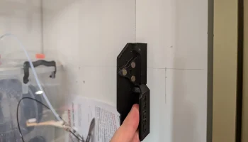 Ручка двери мини-корпуса Prusa с магнитной муфтой из ПТФЭ... 3