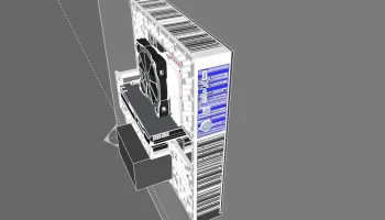 Открытый корпус Корпус для ПК - ATX mATX GenCase 2
