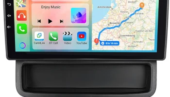Установка радио Android renault trafic 4