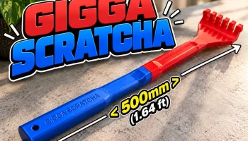 GIGGA SCRATCHA - Чесалка для спины очень длинная, 500 мм