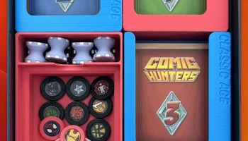 Вставка для настольной игры Comic Hunter (AMS-Multi Colo... 1