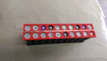 Держатель батареи 20 x 18650 для проектов 5
