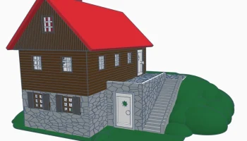 Коттедж в саду 1