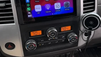 Nissan Frontier Radio Shade 3