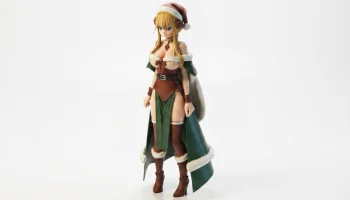 Рождественская фигурка девушки аниме женская 3D-печать