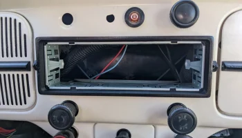 VW Volkswagen Beetle Type 1 Адаптерная пластина для ради... 2