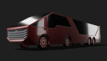 CL1M08 - Футуристический дальнемагистральный автобус
