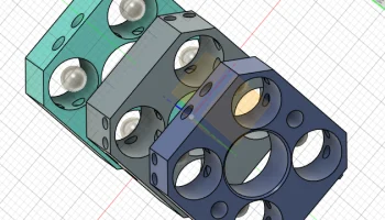 Соединитель Ender 3 для предотвращения раскачивания оси Z...