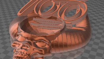 Keepin it 100 Demon Bowl, серия Skull King - Файлы 3D-мо... 5
