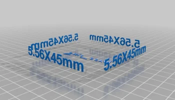 Штабелируемый загрузочный блок 5,56x45 мм...... 3