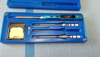 Коробка для паяльника TS100 от vchan3m для магнита ⌀5x1,5... 1