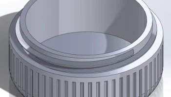 Простой контейнер IEM с резьбой 1