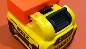 Лучшее крепление для батареи Dewalt с 2 отверстиями для ... 2