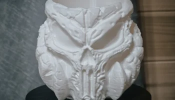 Цветочный горшок Demonic Skull, ваза в стиле DOOM на Хэлл... 2