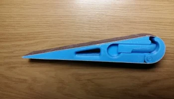 Sanding block for sanding tape 330x25 mm. Брусок для наж... 4