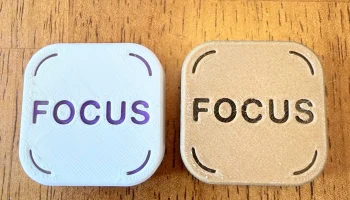 Focus Brick: магнитная метка NFC для экрана телефона........