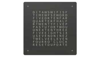WordClock 14x14 Classic - 2025 6