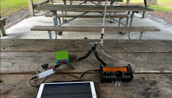 Вертикальная антенна с базовой нагрузкой в ​​стиле Elecra...