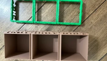 Контейнер для нескольких блоков травы Minecraft (с открыт... 3
