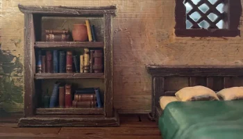 Книжная полка и шкаф 2