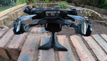 Блок Frame X Dji 04 Pro Air, крепление для двойной антенн... 4