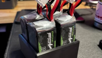 FPV 6s LiPo аккумулятор емкостью 1000 мАч на 4 батареи