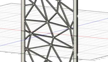 Передняя часть корпуса Fractal Meshify C 3