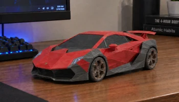 Спортивный автомобиль Lamborghini Aventador (Дисплей)