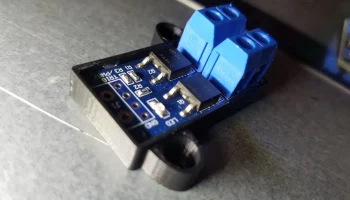 Корпус с защелкой для MOSFET-контроллера - крепление M3 3