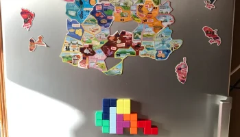 Магниты на холодильник тетрис 2