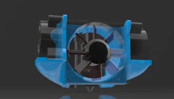 Anycubic Kobra Go Neo Part Cooler Fan Ducts V.1 1