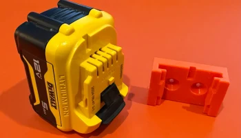 Лучшее крепление для батареи Dewalt с 2 отверстиями для ...