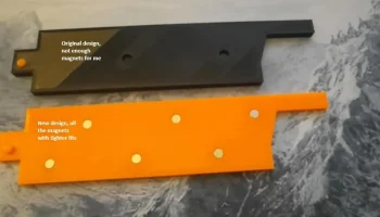 FlashForge AD5M Верхняя средняя защитная пластина с допол...