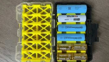 Вставка-держатель батареи 18650 и 21700 для DEWALT Tough...