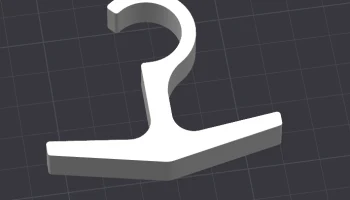 Стержень для обуви с зажимом для сушки 2