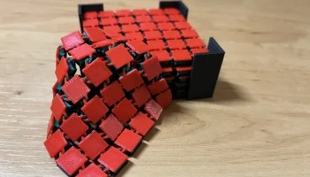 Квадратный держатель тканевой подставки (6х6) 2
