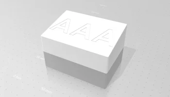 Многоуровневый батарейный отсек AAA