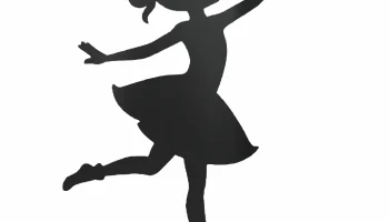 Танцующая девушка