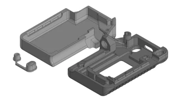 H1 - корпус для Heltec V3 под управлением Meshtastic CAD