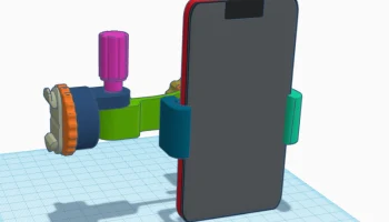 Модульный чехол для ПК Qube 500, держатель для телефона 3