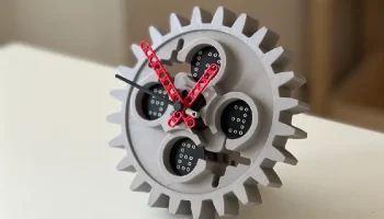 Часы в стиле LEGO Technic Gear x187