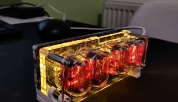 Простая база для часов Nixie Простая база для часов Nixie