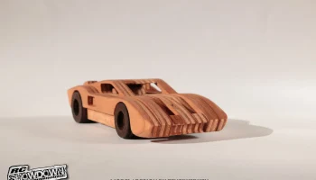 Ford GT40 1966 года, упрощенный станок с ЧПУ/лазером | с... 5