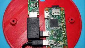 Круглый корпус Raspberry Pi Zero 5