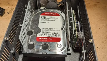 Корпус RPI 4 для 2 жестких дисков 3,5 дюйма 1