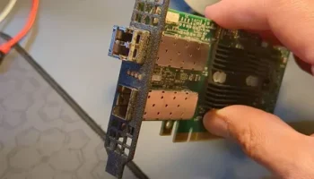 Mellanox ConnectX-2 CX312A Полноразмерный кронштейн PCIe...